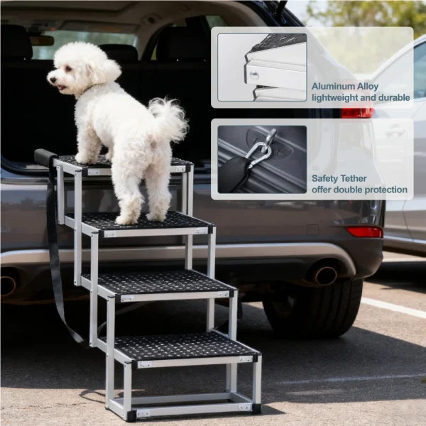 Lightweight Sturdy Foldable Dog Ramp .......