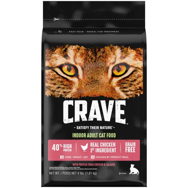 . Dry Cat Food . 4 Lb Bag