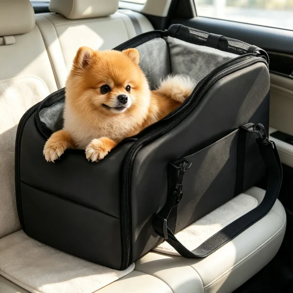 Center Console Pet Car Seat Carrier ...